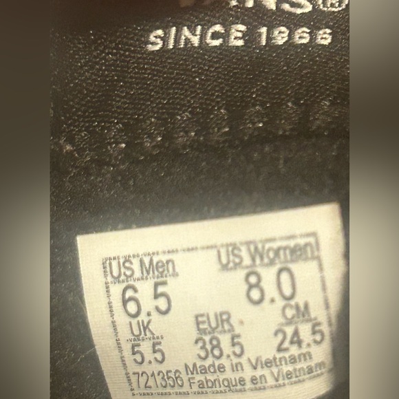 Vans Butterfly Checkerboard Sk8-Hi Womens Shoes size womens 8 - Picture 10 of 10